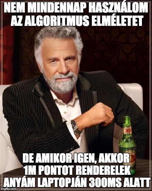 Amikor az algoritmuselméletet használom